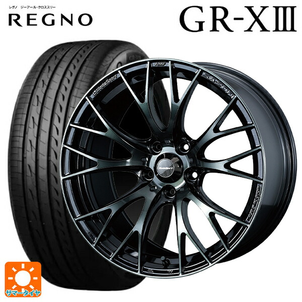 235/60R18 107V XL ブリヂストン レグノ GR-X3 正規品 ウェッズ ウェッズスポーツ SA20R WBC 18-8.5J 国産車用 サマータイヤホイール4本セット|タイヤホイール専門店コニシタイヤ