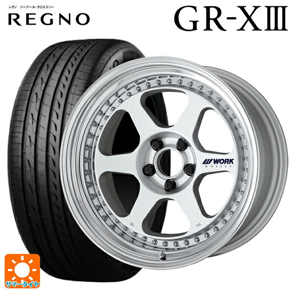 スバル WRX S4(VBH)用 245/35R19 93W XL ブリヂストン レグノ GR-X3 正規品 ワーク マイスター L1 3ピース MSL 新品サマータイヤホイール 4本セット｜タイヤホイール専門店コニシタイヤ