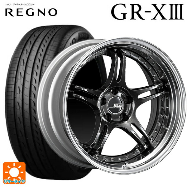 235/50R18 101V XL ブリヂストン レグノ GR-X3 正規品 タナベ SSR プロフェッサー SPX プリズムダークガンメタ 18-8J 国産車用 サマータイヤホイール4本セット