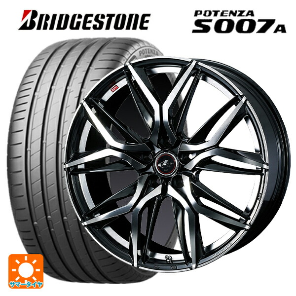 トヨタ GRヤリス(PA系)用 235/40R18 95Y XL ブリヂストン ポテンザ S007A 正規品 ウェッズ レオニス LM PBMC 新品サマータイヤホイール 4本セット 175,035円