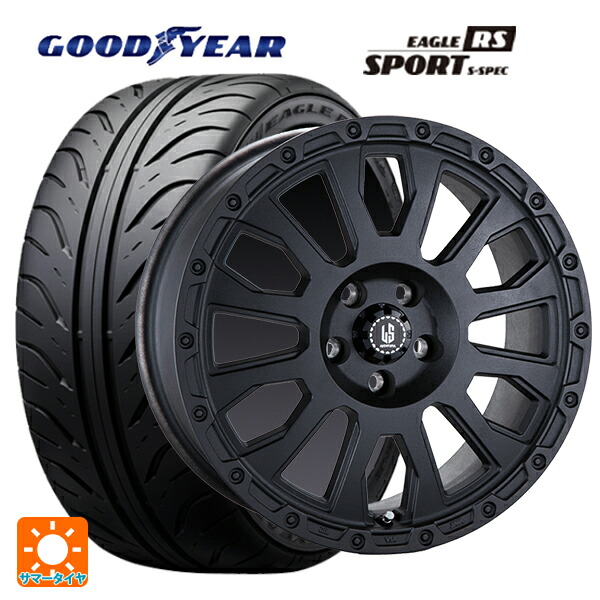 205/55R16 89V グッドイヤー イーグル RS スポーツ S-スペック 阿部商会 ラ･ストラーダ アベンチュラ WB 16-7J 国産車用 サマータイヤホイール4本セット