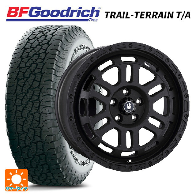 ジープ ラングラー(JL系)用 265/65R18 114T BFグッドリッチ トレイルテレーン T/A ホワイトレター 正規品 # 阿部商会 ラ･ストラーダ ディスカバー WB 新品サマータイヤホイール 4本セット｜タイヤホイール専門店コニシタイヤ