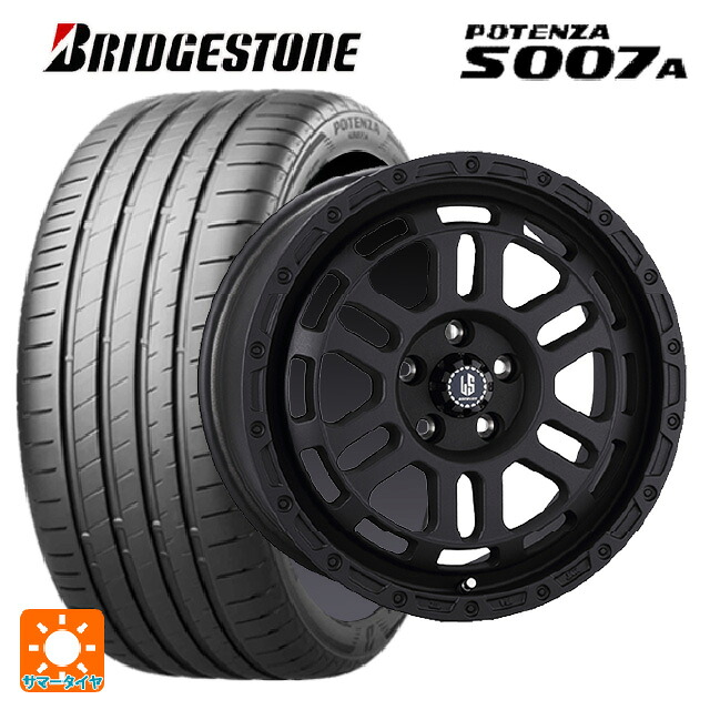 215/50R17 91W ブリヂストン ポテンザ S007A 正規品 阿部商会 ラ･ストラーダ ディスカバー WB 17-7J 国産車用 サマータイヤホイール4本セット