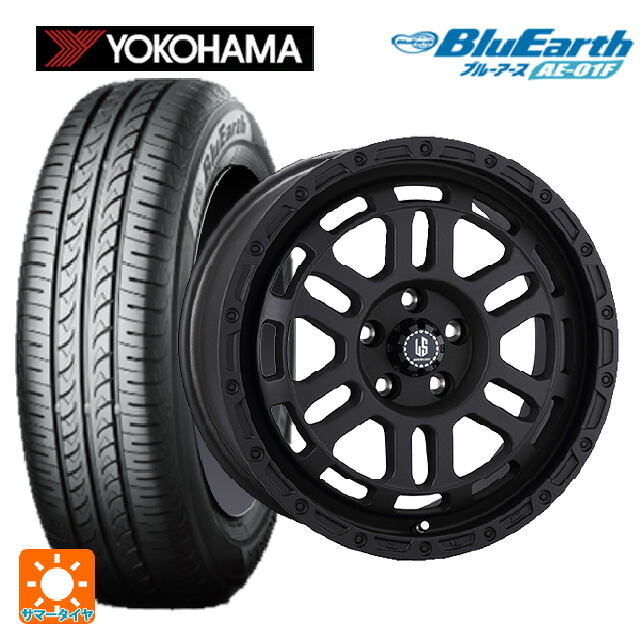 205/55R16 91V ヨコハマ ブルーアース AE01F 阿部商会 ラ･ストラーダ ディスカバー WB 16-7J 国産車用 サマータイヤホイール4本セット