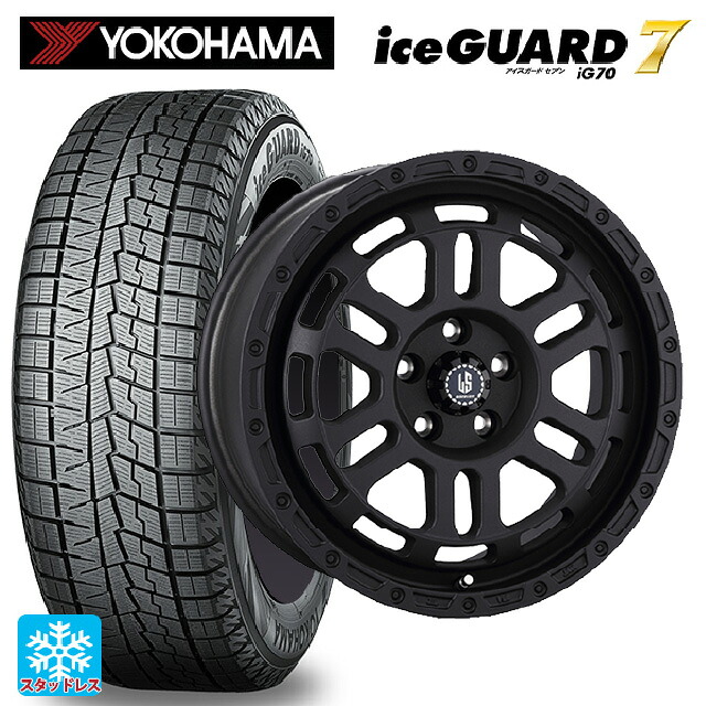 トヨタ ハリアー(80系)用 225/65R17 102Q ヨコハマ アイスガード7(IG70) 阿部商会 ラ･ストラーダ ディスカバー WB 新品スタッドレスタイヤホイール 4本セット｜タイヤホイール専門店コニシタイヤ