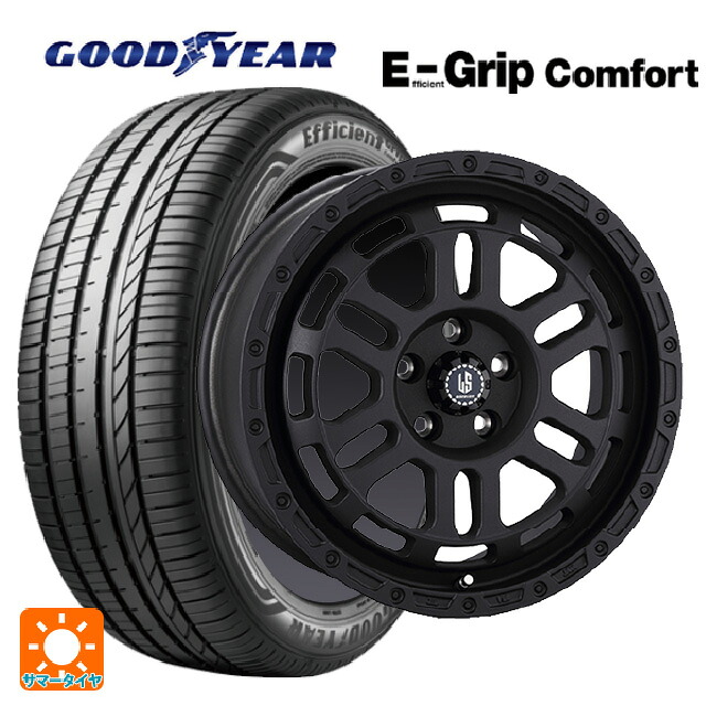 245/50R18 100W グッドイヤー エフィシェントグリップ コンフォート 阿部商会 ラ・ストラーダ ディスカバー WB 18-8J 国産車用 サマータイヤホイール4本セット|タイヤホイール専門店コニシタイヤ