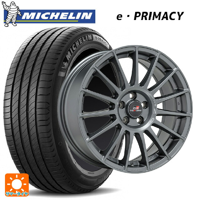 スバル レヴォーグ(VN系)用 215/50R17 95W XL ミシュラン 正規品 Eプライマシー オーゼット レーシング スーパーツーリズモ TGR-WRT ラリーグラファイト 新品サマータイヤホイール 4本セット|タイヤホイール専門店コニシタイヤ