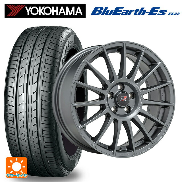 215/50R17 95V ヨコハマ ブルーアースEs ES32 # オーゼット レーシング スーパーツーリズモ TGR-WRT ラリーグラファイト 17-7J 国産車用 サマータイヤホイール4本セット|タイヤホイール専門店コニシタイヤ