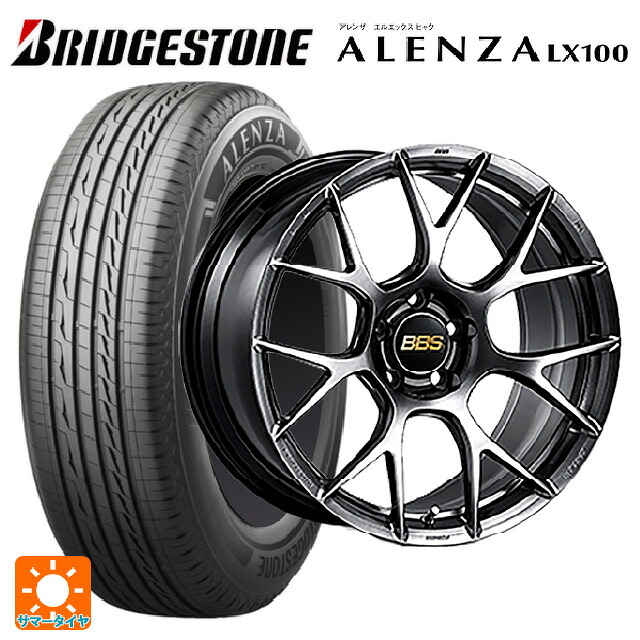235/65R18 106S ブリヂストン アレンザLX100 正規品 # BBS RE-V7 DB 18-8J 国産車用 サマータイヤホイール4本セット|タイヤホイール専門店コニシタイヤ