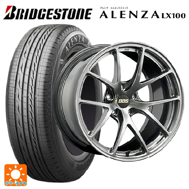 215/65R16 98H ブリヂストン アレンザLX100 正規品 # BBS RI-A DB 16-7J 国産車用 サマータイヤホイール4本セット
