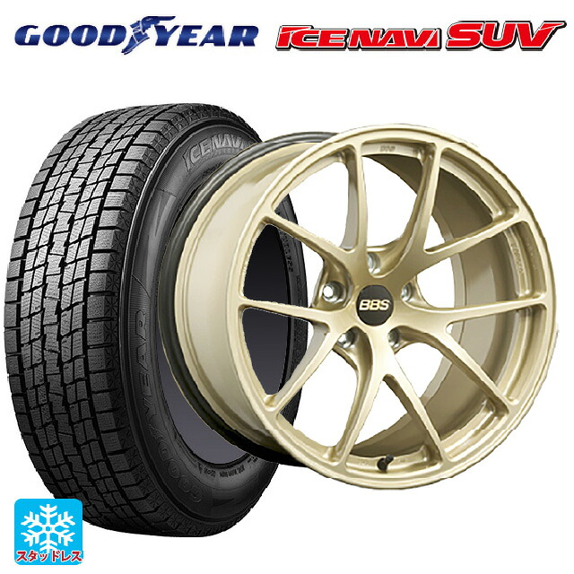 225/70R16 103Q グッドイヤー アイスナビ SUV BBS RI-A GL 16-7J 国産車用 スタッドレスタイヤホイール4本セット 161,840円
