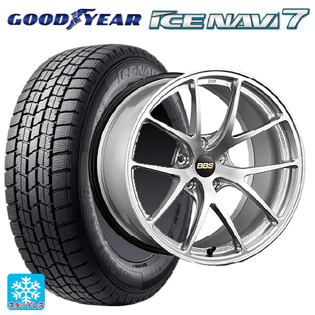 トヨタ アルファード(30系)用 235/50R18 97Q グッドイヤー アイスナビ7(数量限定) # BBS RI-A DS 新品スタッドレスタイヤホイール 4本セット|タイヤホイール専門店コニシタイヤ