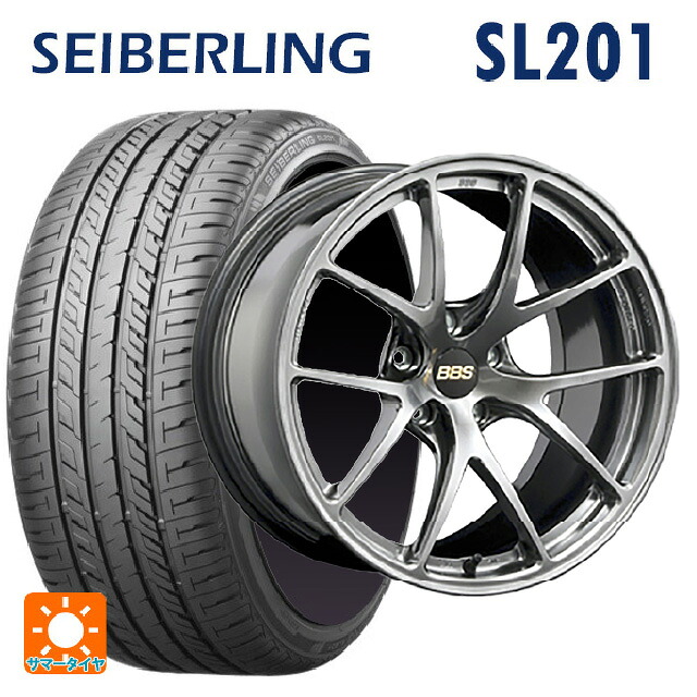 245/45R18 100W XL セイバーリング セイバーリング SL201(ブリヂストン工場生産) BBS RI-A DB 18-8.5J 国産車用 サマータイヤホイール4本セット|タイヤホイール専門店コニシタイヤ