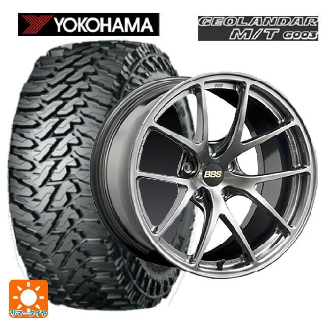 225/70R16 103S ヨコハマ ジオランダー M/T G003 正規品 BBS RI-A DB 16-7J 国産車用 サマータイヤホイール4本セット