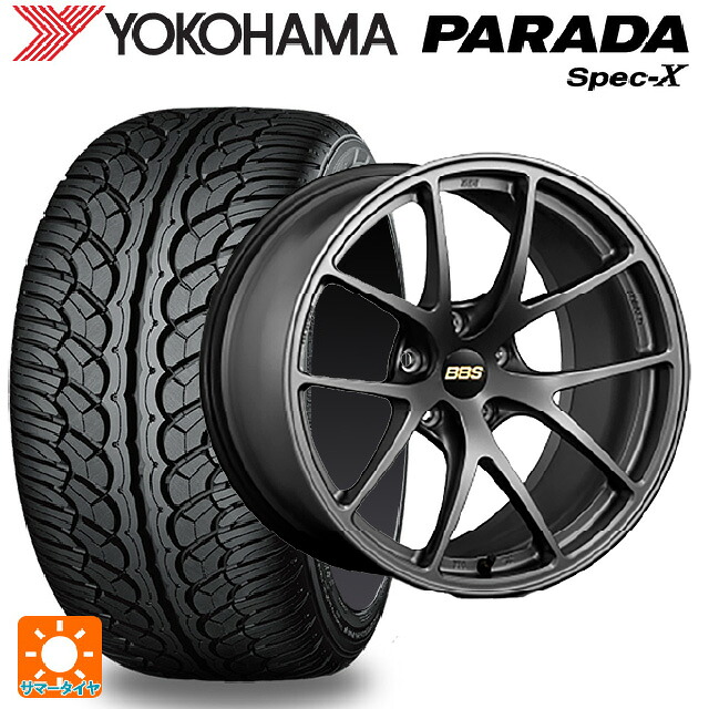 ニッサン エクストレイル(33系)用 235/60R18 103V ヨコハマ パラダ PA02 BBS RI-A MGR 新品サマータイヤホイール 4本セット
