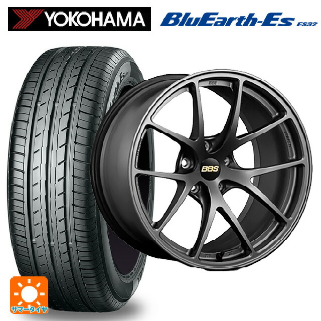 ホンダ ステップワゴン(RP6~8)用 225/40R18 92W ヨコハマ ブルーアースEs ES32 BBS RI-A MGR 新品サマータイヤホイール 4本セット
