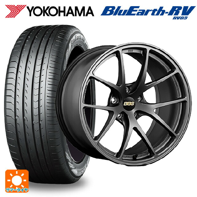 トヨタ ヴェルファイア(30系)用 235/50R18 101V XL ヨコハマ ブルーアース RV03 # BBS RI-A MGR 新品サマータイヤホイール 4本セット