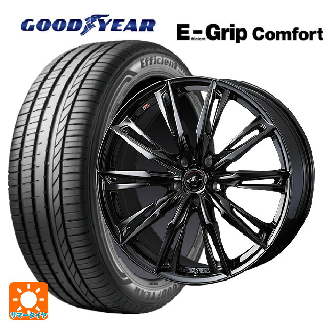 ホンダ ステップワゴン(RP6~8)用 225/35R19 88W XL グッドイヤー エフィシェントグリップ コンフォート ウェッズ レオニス GX HYPER BMC 新品サマータイヤホイール 4本セット 137,995円