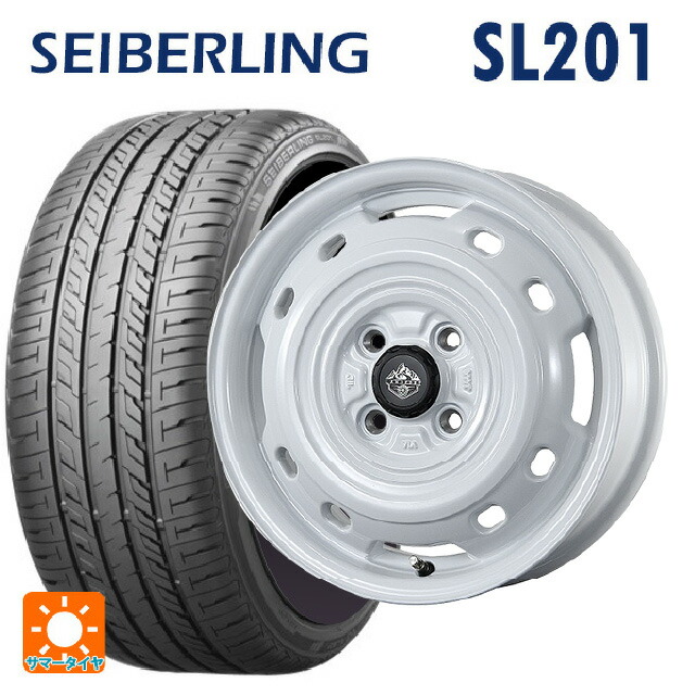 165/60R14 75H セイバーリング セイバーリング SL201(ブリヂストン工場生産) トピー ランドフット XFG WH 14-4.5J 国産車用 サマータイヤホイール4本セット|タイヤホイール専門店コニシタイヤ