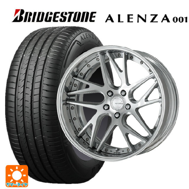 235/55R19 105W XL ブリヂストン アレンザ001 正規品 ワーク グノーシス CVX MSL 19-8J 国産車用 サマータイヤホイール4本セット