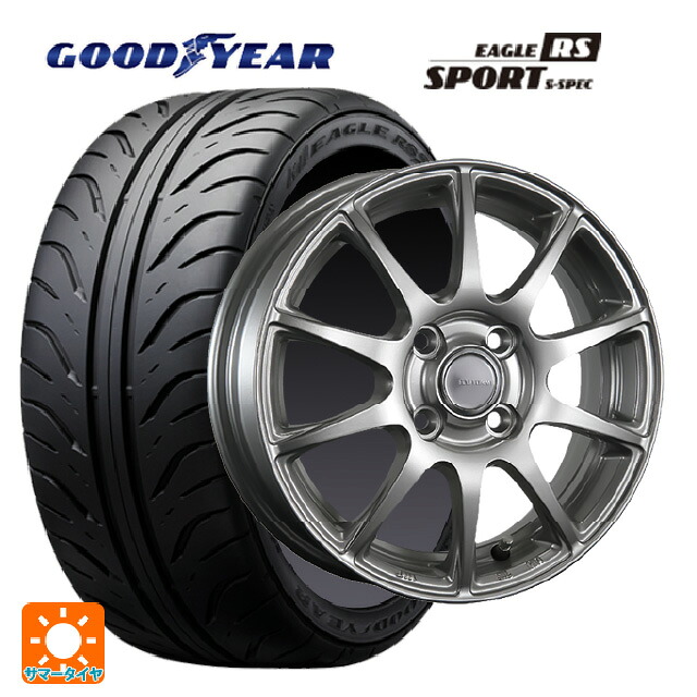 195/55R15 84V グッドイヤー イーグル RS スポーツ S-スペック ブリヂストン エコフォルム SE23 GS 15-5.5J 国産車用 サマータイヤホイール4本セット