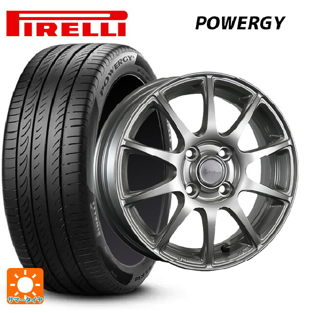 195/55R15 85V ピレリ パワジー 正規品 ブリヂストン エコフォルム SE23 GS 15-5.5J 国産車用 サマータイヤホイール4本セット｜タイヤホイール専門店コニシタイヤ