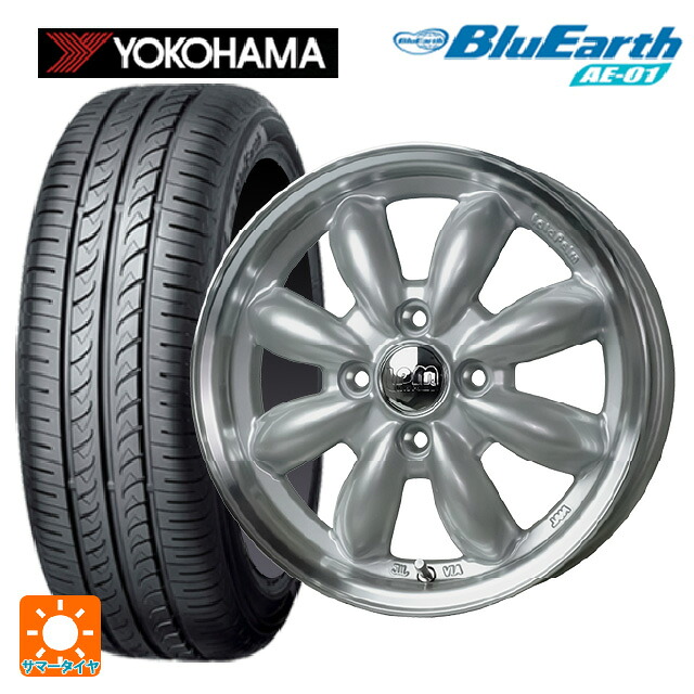 165/65R15 81S ヨコハマ ブルーアース AE01 ホットスタッフ ララパーム カップ2 S/リムP 15-5.5J 国産車用 サマータイヤホイール4本セット