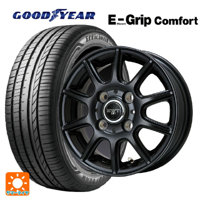 165/55R14 72V グッドイヤー エフィシェントグリップ コンフォート ビックウェイ BWT541 # MB 14-4.5J 国産車用 サマータイヤホイール4本セット