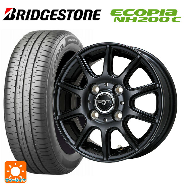 165/65R14 79S ブリヂストン エコピア NH200C 正規品 ビックウェイ BWT541 # MB 14-4.5J 国産車用 サマータイヤホイール4本セット|タイヤホイール専門店コニシタイヤ