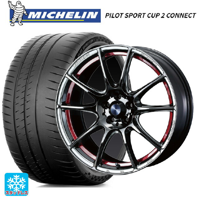 トヨタ GRヤリス(PA系)用 235/40R18 95Y XL ミシュラン 正規品 パイロットスポーツカップ2コネクト ウェッズ ウェッズスポーツ SA25R RLC 新品サマータイヤホイール 4本セット|タイヤホイール専門店コニシタイヤ