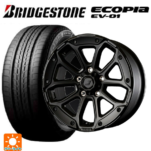 215/50R17 91V ブリヂストン エコピア EV-01 正規品 ジェップセン MJCR216 ステルスブラック 17-8J 国産車用 サマータイヤホイール4本セット|タイヤホイール専門店コニシタイヤ