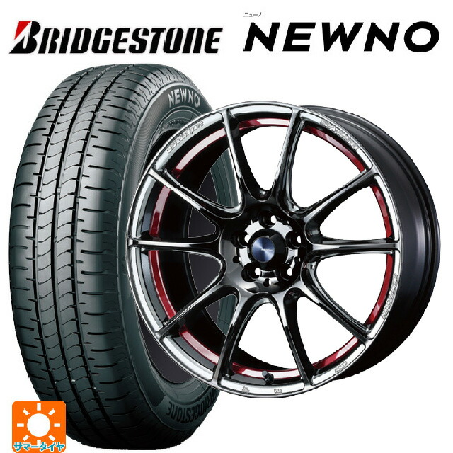 トヨタ GR86(ZN8)用 235/40R18 95W XL ブリヂストン ニューノ 正規品 # ウェッズ ウェッズスポーツ SA25R RLC 新品サマータイヤホイール 4本セット