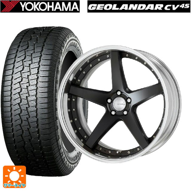 トヨタ アルファード(40系)用 225/55R19 99V ヨコハマ ジオランダー CV G058 正規品 ワーク グノーシス CVF MBL 新品サマータイヤホイール 4本セット｜タイヤホイール専門店コニシタイヤ