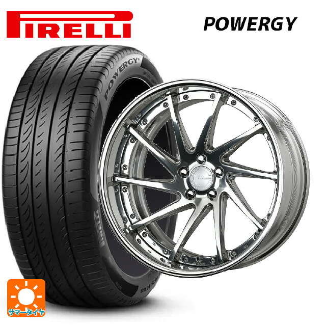 トヨタ アルファード(40系)用 225/55R19 99V ピレリ パワジー 正規品 ワーク グノーシス CVS PP2 新品サマータイヤホイール 4本セット｜タイヤホイール専門店コニシタイヤ 219,835円