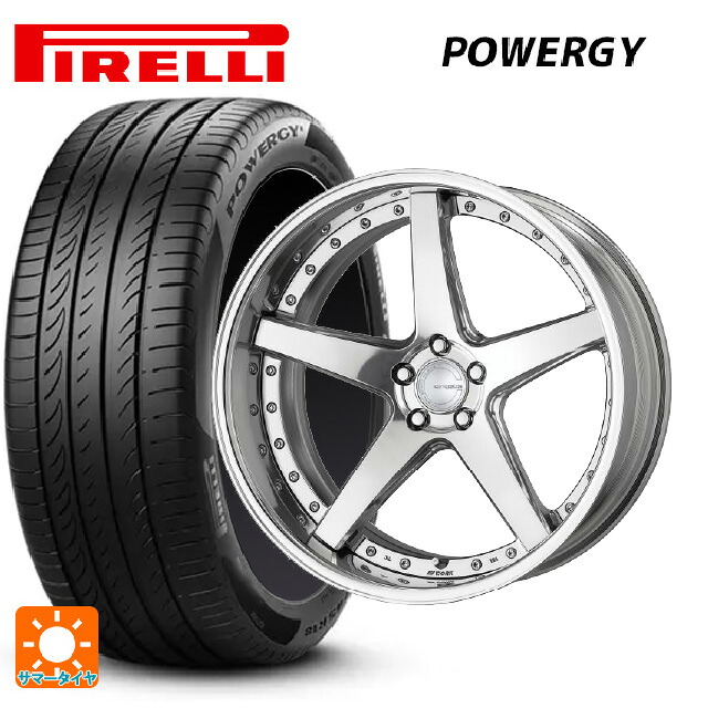 トヨタ アルファード(40系)用 225/55R19 99V ピレリ パワジー 正規品 ワーク グノーシス CVF PP2 新品サマータイヤホイール 4本セット｜タイヤホイール専門店コニシタイヤ