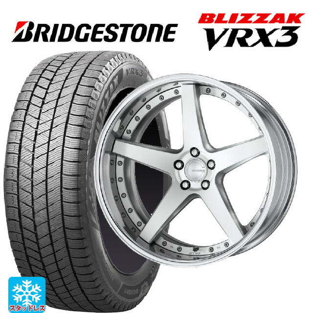 レクサス LM(TAWH15W)用 225/55R19 103Q XL ブリヂストン ブリザック VRX3 正規品 # ワーク グノーシス CVF MSL 新品スタッドレスタイヤホイール 4本セット