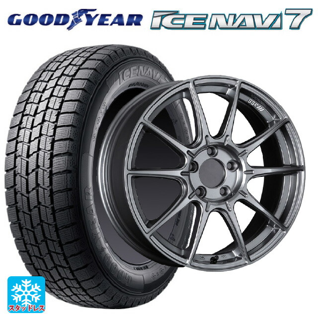 トヨタ アルファード(30系)用 235/50R18 97Q グッドイヤー アイスナビ7(数量限定) # タナベ SSR GT X01 ダークシルバー 新品スタッドレスタイヤホイール 4本セット｜タイヤホイール専門店コニシタイヤ