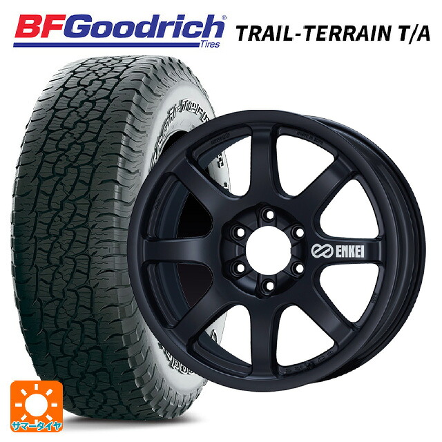 レクサス LX(300系)用 275/65R18 116T BFグッドリッチ トレイルテレーン T/A ホワイトレター 正規品 エンケイ オールロード PDT1 MBK 新品サマータイヤホイール 4本セット
