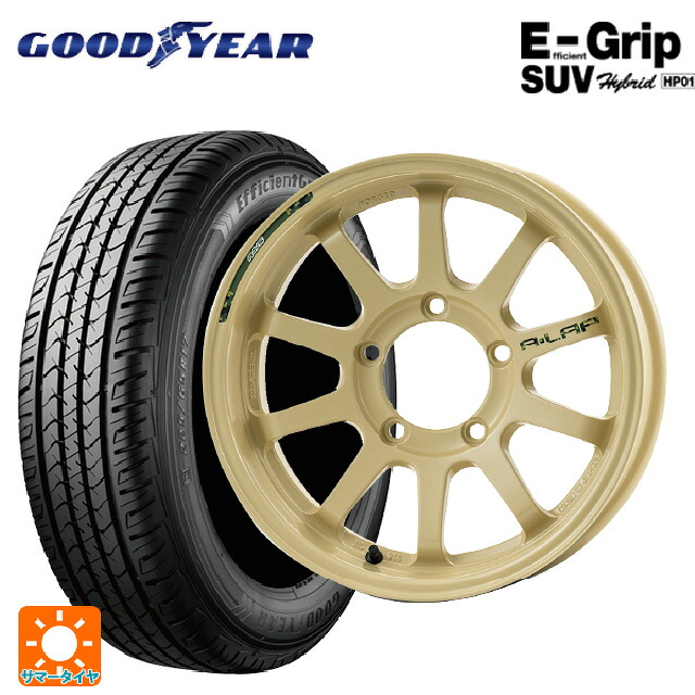175/80R16 91S グッドイヤー エフィシェントグリップSUV HP01 レイズ A LAP J デザートエディション MI 16-5.5J 国産車用 サマータイヤホイール4本セット|タイヤホイール専門店コニシタイヤ