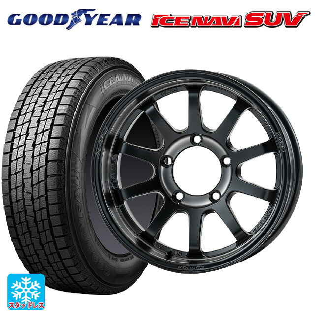 在庫有 スズキ ジムニーシエラ(74系)用 225/70R16 103Q グッドイヤー アイスナビ SUV レイズ A LAP J 2324 リミテッドエディション PH 新品スタッドレスタイヤホイール 5本セット