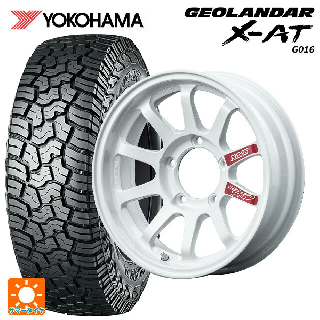 215/70R16 100/97Q ヨコハマ ジオランダー X-AT G016 ブラックレター 正規品 # レイズ A LAP J プロ DW 16-6J 国産車用 サマータイヤホイール4本セット|タイヤホイール専門店コニシタイヤ