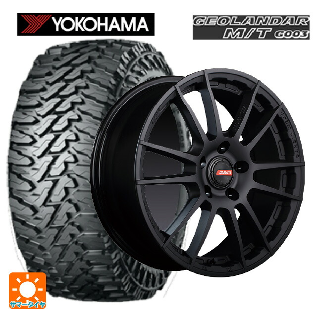 265/65R17 120/117Q ヨコハマ ジオランダー M/T G003 正規品 # レイズ グラムライツ 57XR-X B2 17-8J 国産車用 サマータイヤホイール4本セット|タイヤホイール専門店コニシタイヤ