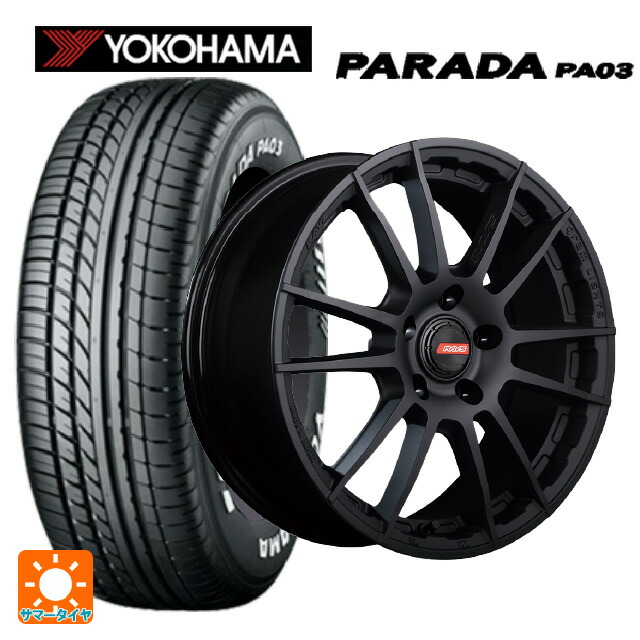 215/65R16 109/107S ヨコハマ パラダ PA03 ホワイトレター レイズ グラムライツ 57XR-X B2 16-6.5J 国産車用 サマータイヤホイール4本セット|タイヤホイール専門店コニシタイヤ