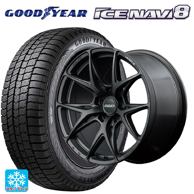 スバル レガシィアウトバック(BS系)用 245/45R19 102Q XL グッドイヤー アイスナビ8 # レイズ ベルサス VV21S # APJ 新品スタッドレスタイヤホイール 4本セット｜タイヤホイール専門店コニシタイヤ