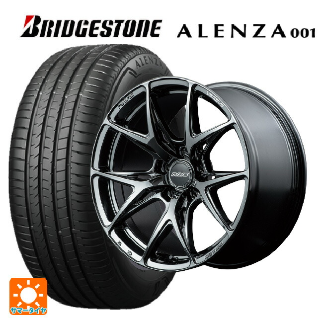 スバル レガシィアウトバック(BS系)用 225/55R18 98V ブリヂストン アレンザ001 正規品 レイズ ベルサス VV21S YNJ 新品サマータイヤホイール 4本セット｜タイヤホイール専門店コニシタイヤ
