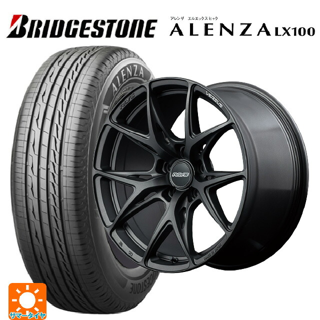 スバル フォレスター(SL系)用 235/50R19 99V ブリヂストン アレンザLX100 正規品 # レイズ ベルサス VV21S APJ 新品サマータイヤホイール 4本セット