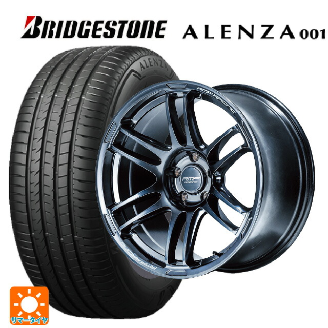 235/60R18 103W ブリヂストン アレンザ001 正規品 エムアイディー MIDレーシング R26 ディープチタンシルバー 18-8J 国産車用 サマータイヤホイール4本セット｜タイヤホイール専門店コニシタイヤ