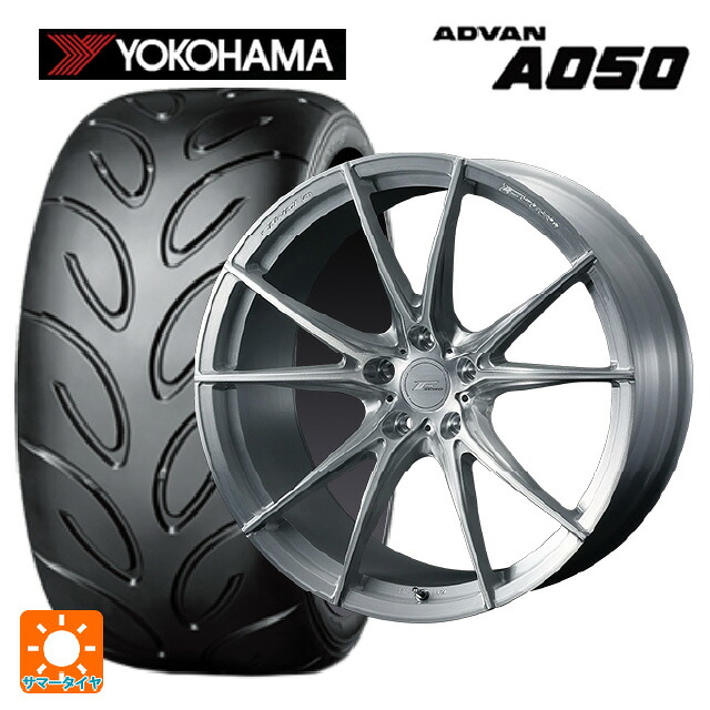 トヨタ GRヤリス(PA系)用 265/35R18 93V ヨコハマ アドバン A050 正規品 ウェッズ エフゼロ FZ-2 BRUSHED 新品サマータイヤホイール 4本セット|タイヤホイール専門店コニシタイヤ