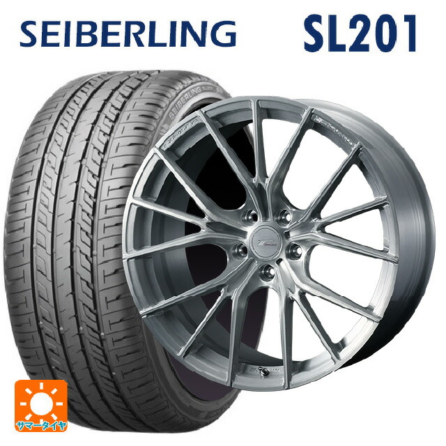 245/45R18 100W XL セイバーリング セイバーリング SL201(ブリヂストン工場生産） ウェッズ エフゼロ FZ-1 BRUSHED 18-8J 国産車用 サマータイヤホイール4本セット
