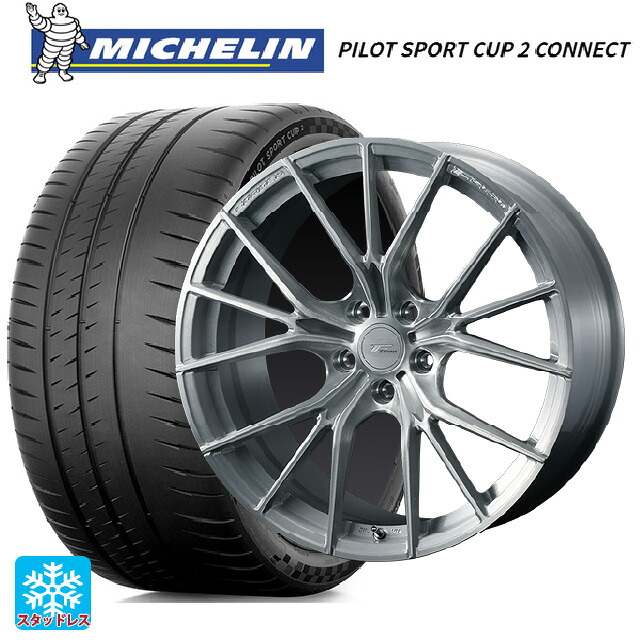 トヨタ GRヤリス(PA系)用 235/40R18 95Y XL ミシュラン 正規品 パイロットスポーツカップ2コネクト ウェッズ エフゼロ FZ-1 BRUSHED 新品サマータイヤホイール 4本セット